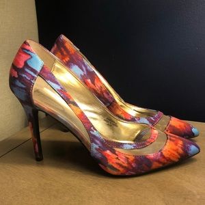 Multi-color high heels